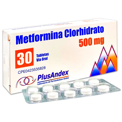 METFORMINA 500MG TAB X 30 (PLUSANDEX)